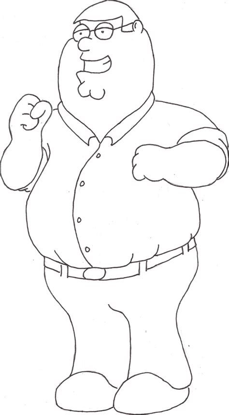 Peter Griffin Coloring Pages At Getdrawings Free Download