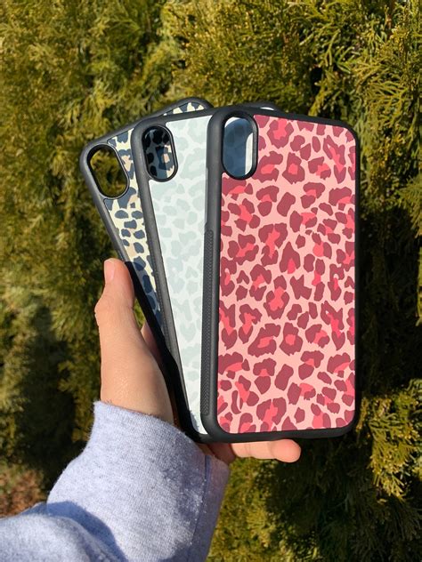 Cheetah Phone Case Phone Cases Cheetah Print Etsy