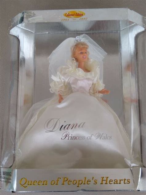 Diana Princess Of Wales Bride Queen Of Peoples Hearts Doll Collectors