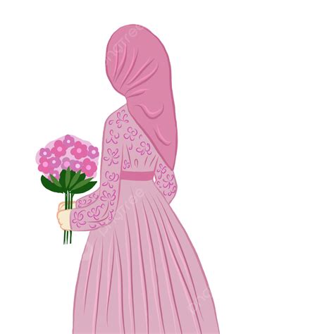 Hijab Bride Illustration Hijab Bride Bridal Illustration Muslim