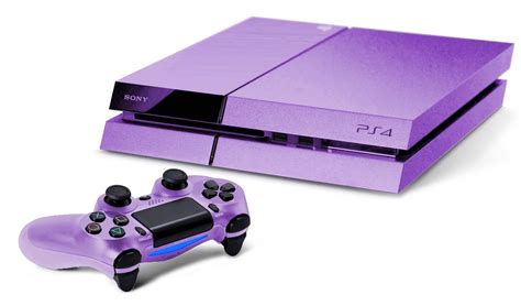 Ps4 фиолетовая консоль обои для рабочего стола картинки фото