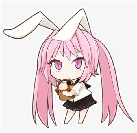 Free Png Download Anime Girl Bunny Chibi Png Images Chibi Rabbit Girl
