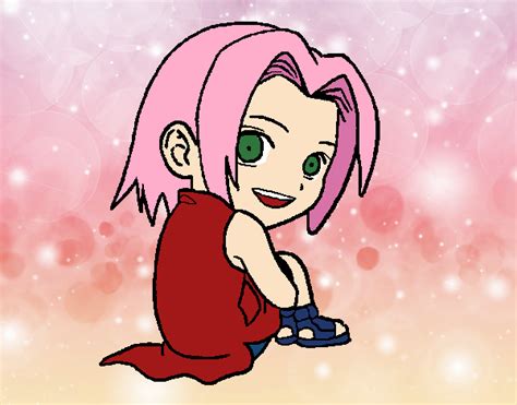 Dibujo De Sakura Haruno Pintado Por En El Día 18 12 16 A