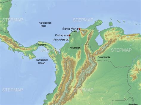 The best experience in santa marta colombia. StepMap - Badehotels Santa Marta - Landkarte für Kolumbien