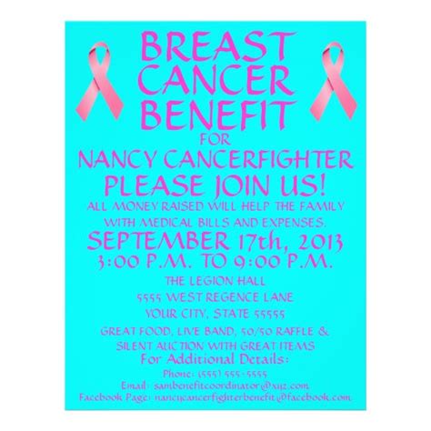 Breast Cancer Benefit Flyer Uk