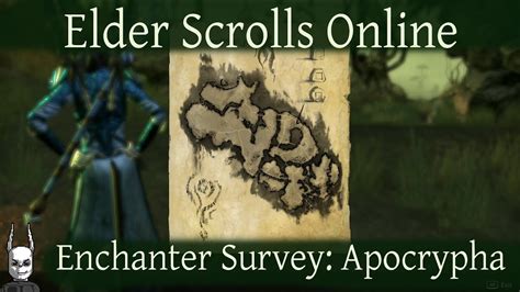Enchanter Survey Apocrypha Elder Scrolls Online Eso Youtube