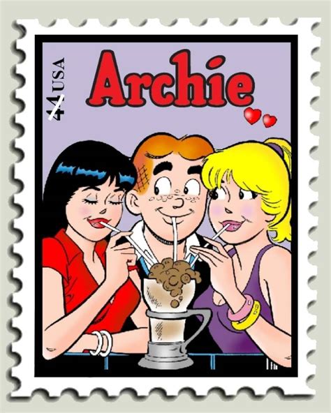Archie Goes Postal 2010 Sunday Funnies Stamps Unveiled Comic Vine