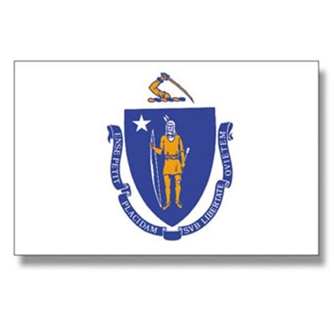 Massachusetts State Flag Us States Flags State Flags Flag