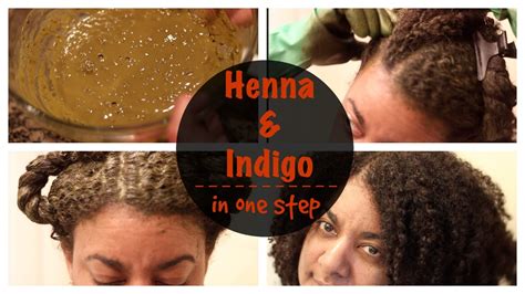 Henna And Indigo One Step Application Youtube