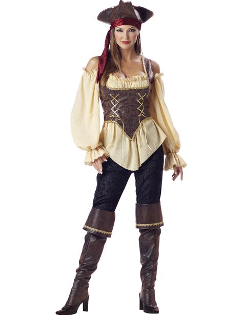 Disfraz De Pirata Elegante Para Mujer Premium Disfraces Adultosy