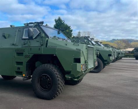 Army Takes Delivery Of First Bushmaster Vehicles Inside Government Nz
