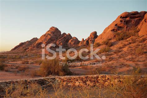 Arizona Desert Red Rock Butes Stock Photo Royalty Free Freeimages