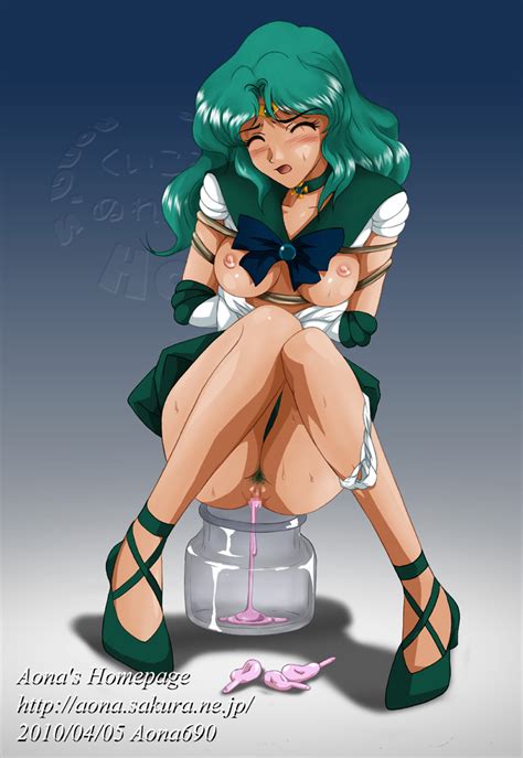 Rule 34 Female Aona Bishoujo Senshi Sailor Moon Blush Bondage Breasts Censored Enema Jar
