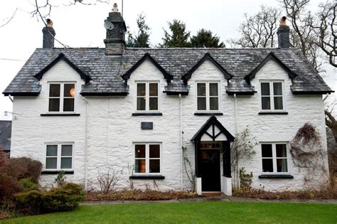 A Stone Farmhouse With Cottages In The Welsh Countryside With Images