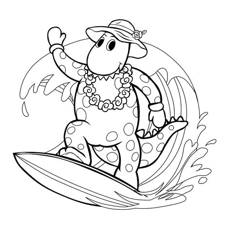 Wags Wiggles Coloring Pages Coloring Pages