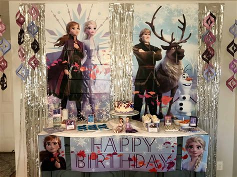 Frozen 2 Birthday Party Decoration Ideas