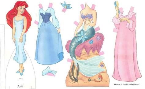 Recortables Princesas Disney