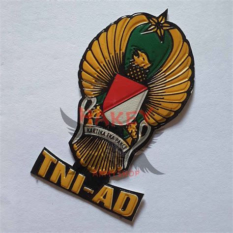 Jual Stiker Embos Logo Ekapaksi Tni Ad Stiker Timbul Logo Ekapaksi