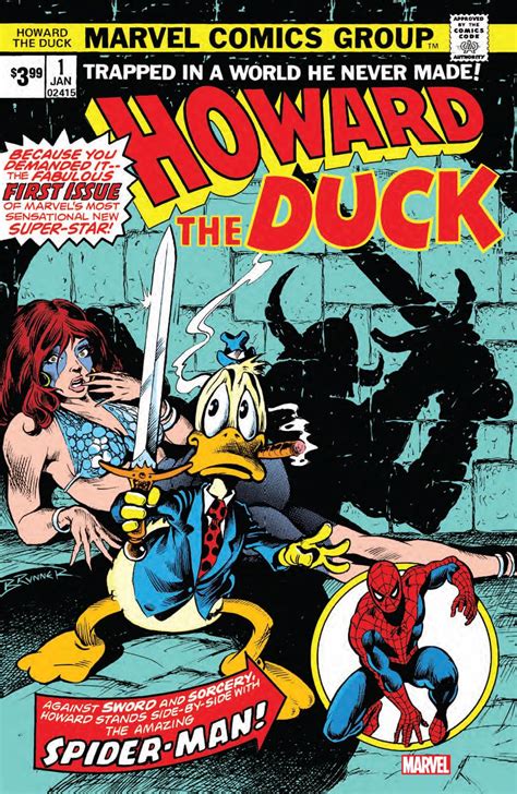 Howard The Duck 1 Facsimile Edition Marvel Comics 2019 Dees Comics