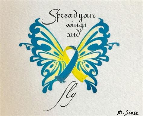 Down Syndrome Butterfly Logo - LogoDix