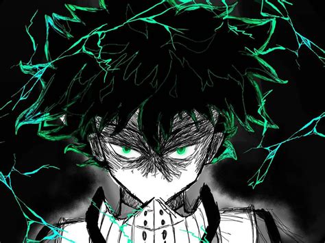 Deku Is Angry By Mixcurry On Deviantart