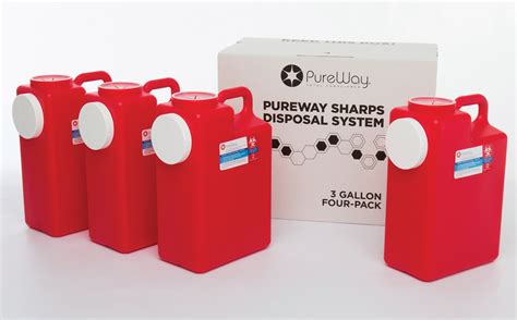Gallon Sharps Disposal System Pack Mediwaste