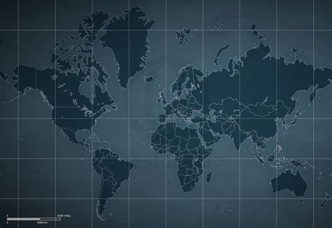 Vector Map World Political Mercator America One Stop