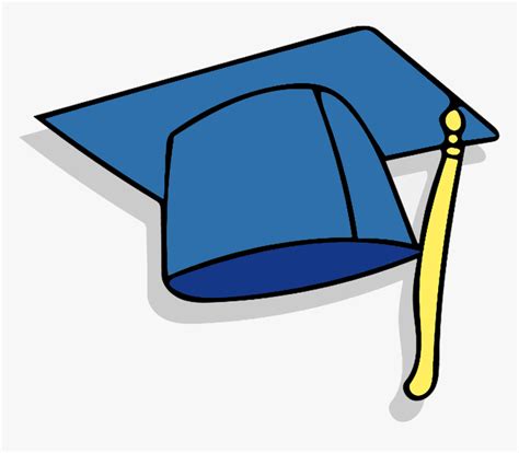Blue Graduation Cap Icon Hd Png Download Transparent Png Image Pngitem