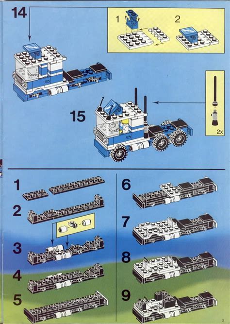 Free building instructions tutorial for custom design lego technic 42078 alternative build suv and trailer. Old LEGO® Instructions | letsbuilditagain.com