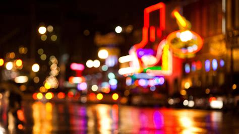 Bokeh Lights Of Broadway New York Wallpaper Backiee