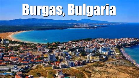 Burgas Bulgaria The Beach And Other Tourist Attractions Youtube
