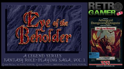 Eye Of The Beholder Pc Dos Hd Retro Game Intros 1080p Youtube