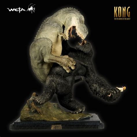 King Kong Statua Weta E Nuova Action Figure Del Film Di Peter Jackson