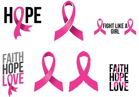 Breast Cancer Ribbons 83563 Vector Art At Vecteezy
