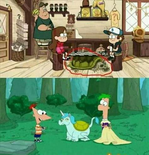 Cursed Images Phineas And Ferb Memes Phineas And Ferb Gravity Falls