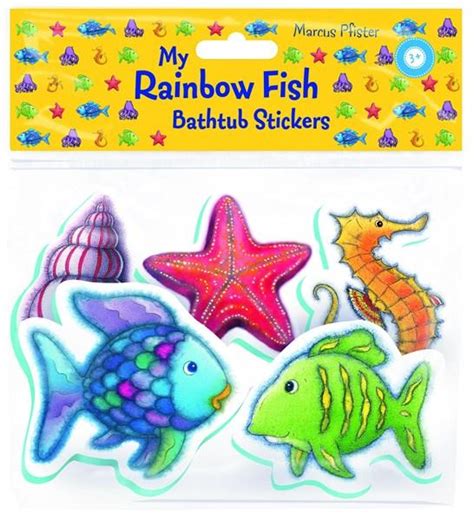 Rainbow Fish Bathtub Stickers Marcus Pfister