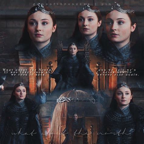 Sansa Stark The Queen In The North Edit By Gameofthronesxx Pin Sansa Sansastark