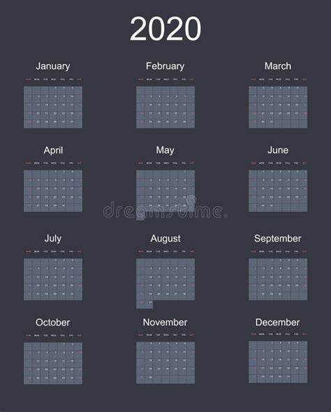 Work Week Calendar 2020 Fiscal Calendar Download Print Fiscal Year