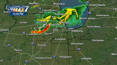 Chicago Weather Live Radar Severe Thunderstorm Watch