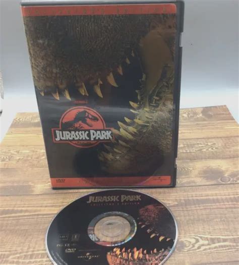 Jurassic Park Dvd 2000 Collectors Edition Full Frame Sam Neil Laura Dern 299 Picclick