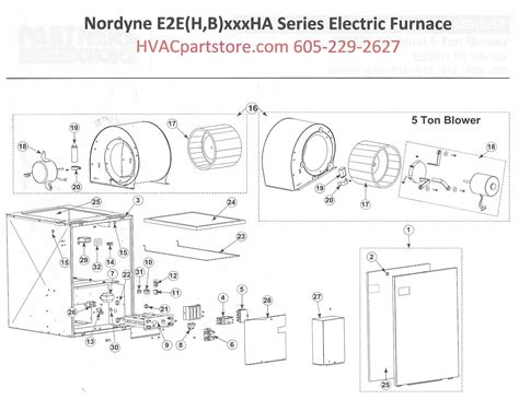 E2EB012HA Nordyne Electric Furnace Parts – HVACpartstore