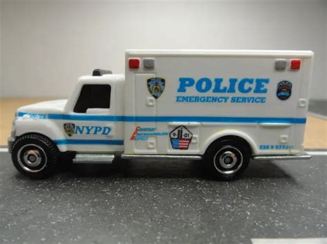 Matchbox Police Nypd Emergency Services Unit International Custom