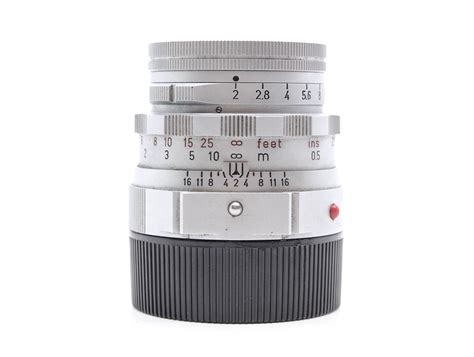 Used Leica 50mm F 2 Summicron Rigid Dual Range 11918 MPB