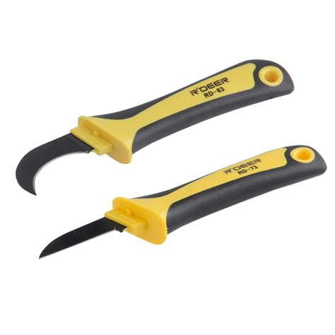 Cable Stripping Knife 175 180mm Stainless Steel Cable Cutter Wire