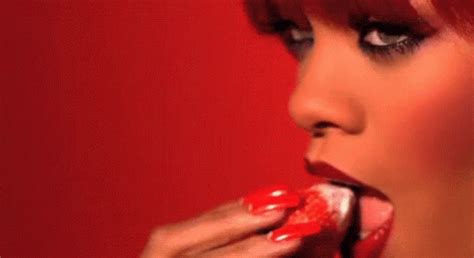 I Ve Never Wanted To Be A Strawberry More Than Right Now Wcw Gif Woman Crush Wednesdays Wcw