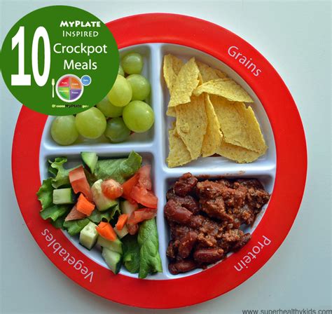 Top 10 Healthy Myplate Inspired Crockpot Meals Healthy Ideas For Kids