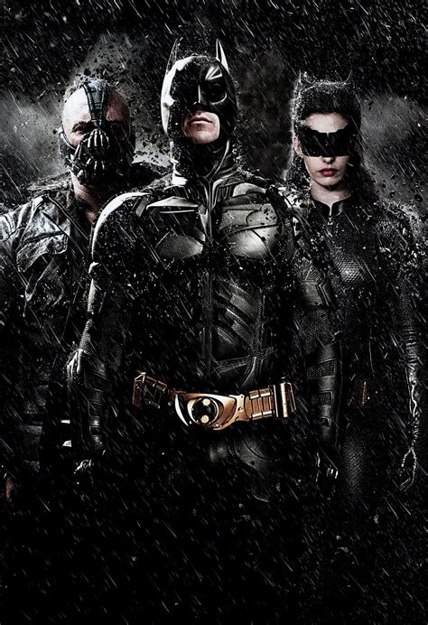 Wallpaper Rain Batman Catwoman Soldier Anne Hathaway The Dark