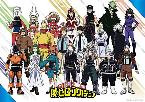My Hero Academia Season 5 Tv Anime Series Reveals Character Visual Featuring Class 1 Bs New Suits