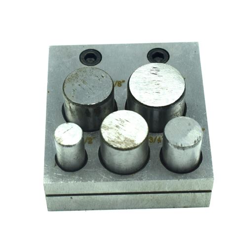 metal disc cutter punch set 7 hole 5 hole jewelers cutting tools in jewelry tools and equipments