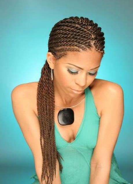 French Braid Hairstyles For Black Women